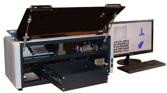 Morphious V1 pellet size, shape and defect analyzer – machine vision scanner for plastic pellets