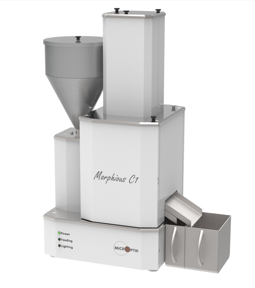 Morphious C1 pellet and granule contamination inspection and sorting system – machine vision quality control scanner
